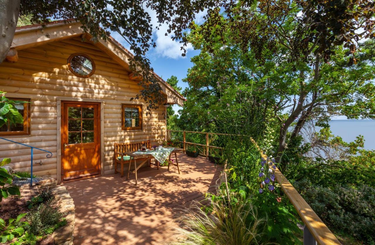 Porthole Log Cabin Minehead Eksteriør billede